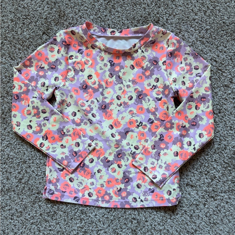 Baby Gap Floral Rash Guard Size 4T | swim | beach | swimming | summer | vacation